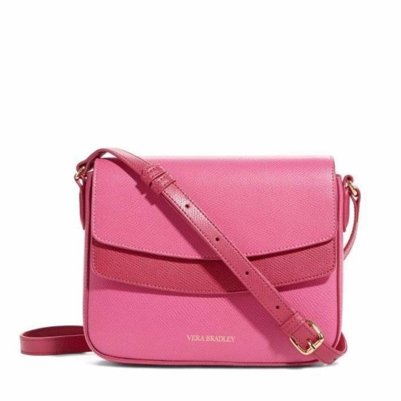 Vera Bradley Handbags - SOLD Vera Bradley Twice as Nice Crossbody Leather Bag